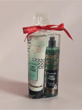 Bath & Body Works EMILY IN PARIS Body Cream & Fine Fragrance Mist Set NEW 8fl oz